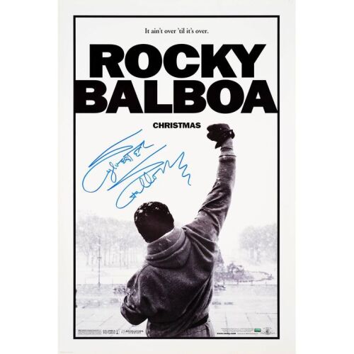 2145. Sylvester Stallone-Autographed One-Sheet ### ROCKY BALBOA (2006)