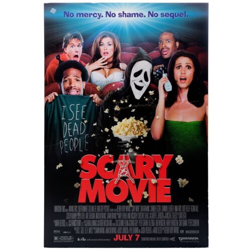 2148. Carmen Electra and Jon Abrahams-Autographed Poster ### SCARY MOVIE (2000)