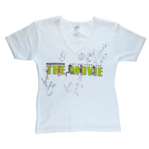 2158. Planet Hollywood Collection: Band-Autographed Promotional T-Shirt ### SPICE WORLD (1997)