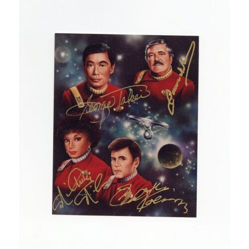 2165. Cast-Autographed Print ### STAR TREK: THE ORIGINAL SERIES (T.V. SERIES, 1966 - 1969)