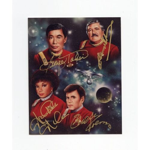 2167. Cast-Autographed Print ### STAR TREK: THE ORIGINAL SERIES (T.V. SERIES, 1966 - 1969)