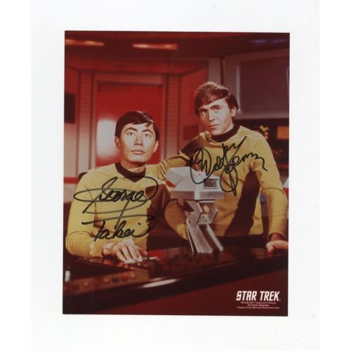 2175. George Takei and Walter Koenig-Autographed Still ### STAR TREK: THE ORIGINAL SERIES (T.V. SERIES, 1966 - 1969)