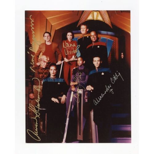 2187. Cast-Autographed Photograph ### STAR TREK: DEEP SPACE NINE (T.V. SERIES, 1993 - 1999)