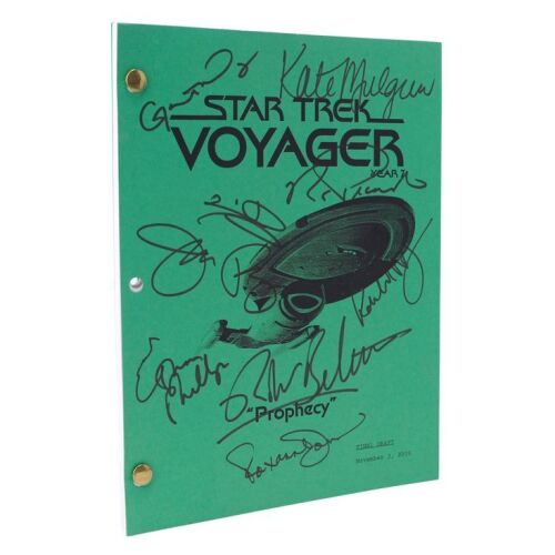 2196. Cast-Autographed "Prophecy" Episode Script ### STAR TREK: VOYAGER (T.V. SERIES, 1995 - 2001)
