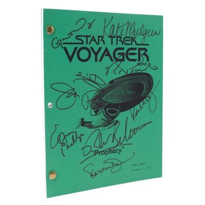 2196. Cast-Autographed "Prophecy" Episode Script ### STAR TREK: VOYAGER (T.V. SERIES, 1995 - 2001)