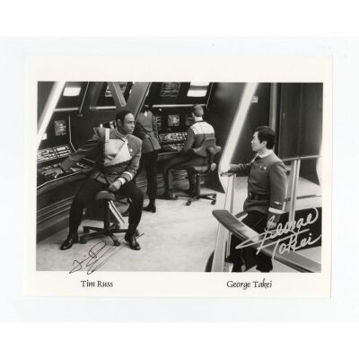 2197. Set of Fifteen Various Cast-Autographed Stills ### STAR TREK: VARIOUS PRODUCTIONS