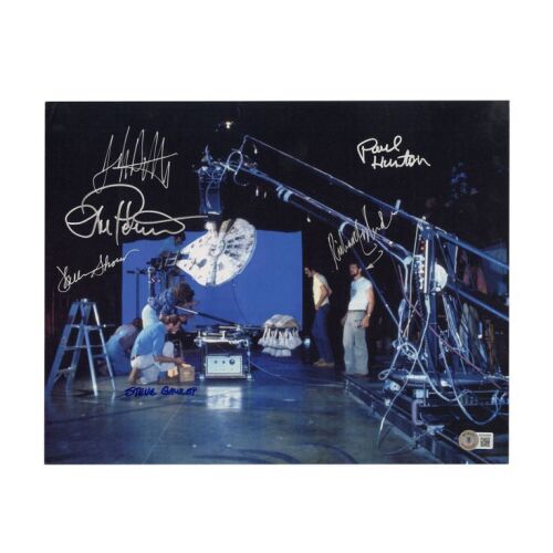 2202. An Industrial Light & Magic (ILM) Model Shop Crew-Autographed Photograph ### STAR WARS - ALL ITEMS