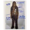 2207. Chewbacca Actors and Creator-Autographed Still ### STAR WARS - ALL ITEMS