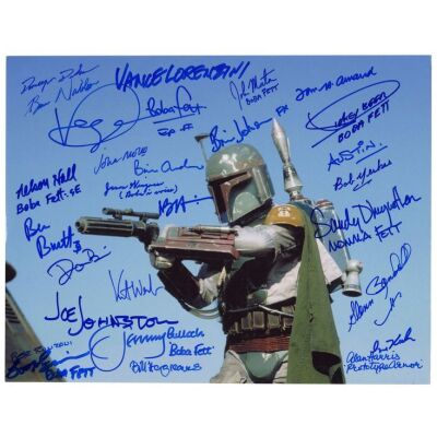 2208. Boba Fett Creators and Artists-Autographed Still ### STAR WARS - ALL ITEMS