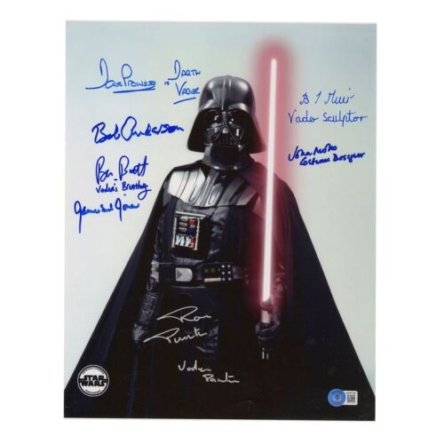 2209. Stunt Cast and Crew-Autographed Still of Darth Vader ### STAR WARS - ALL ITEMS