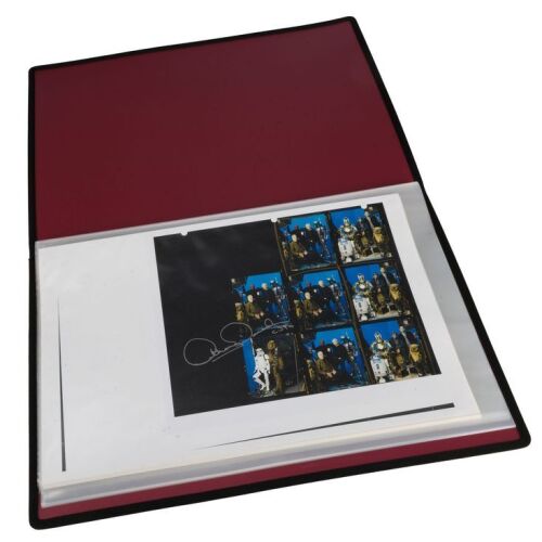 2212. Anthony Daniels Collection: Printed Annie Leibovitz Promotional Photography Contact Sheets Autographed by Anthony Daniels ### STAR WARS: PREQUEL TRILOGY (1999-2005)