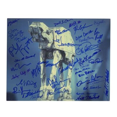 2218. Crew-Autographed AT-AT Photograph ### STAR WARS: THE EMPIRE STRIKES BACK (1980)