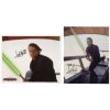 2226. Pair of Mark Hamill-Autographed Luke Skywalker Stills ### STAR WARS: RETURN OF THE JEDI (1983)