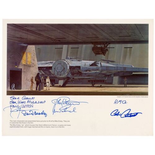 2231. ILM Crew-Autographed Print ### INDUSTRIAL LIGHT & MAGIC (ILM)