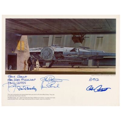 2231. ILM Crew-Autographed Print ### INDUSTRIAL LIGHT & MAGIC (ILM)