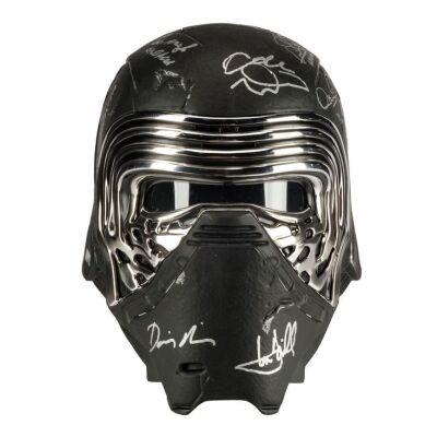 2232. Key Cast and Crew-Autographed Kylo Ren's Helmet Replica ### STAR WARS: THE FORCE AWAKENS (2015)