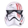 2234. John Boyega-Autographed Black Series Hasbro Bloodied First Order Stormtrooper Helmet Replica ### STAR WARS: THE FORCE AWAKENS (2015)