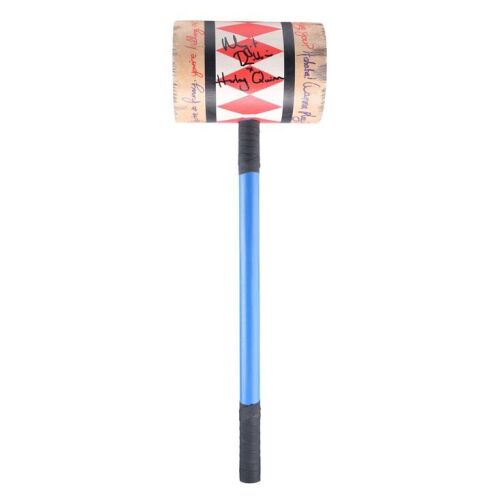 2249. Margot Robbie-Autographed Harley Quinn's Mallet Replica ### SUICIDE SQUAD (2016)