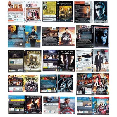 2269. Collection of 15 Cast-Autographed DVD Covers ### VARIOUS PRODUCTIONS