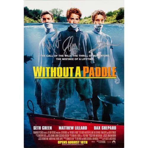 2279. Key Cast-Autographed Mini Poster ### WITHOUT A PADDLE (2004)