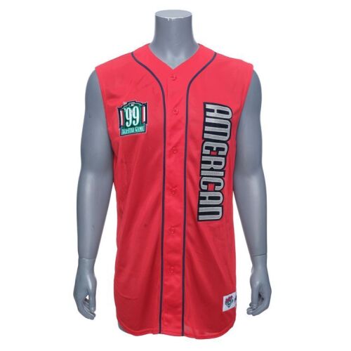 2294. Planet Hollywood Collection: Ken Griffey Jr.'s Game-Issued 1999 All-Star Game Warm-Up Jersey ### SPORTS MEMORABILIA