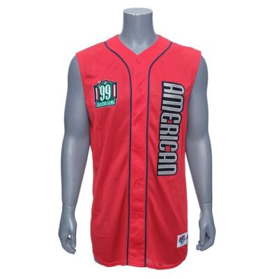 2294. Planet Hollywood Collection: Ken Griffey Jr.'s Game-Issued 1999 All-Star Game Warm-Up Jersey ### SPORTS MEMORABILIA