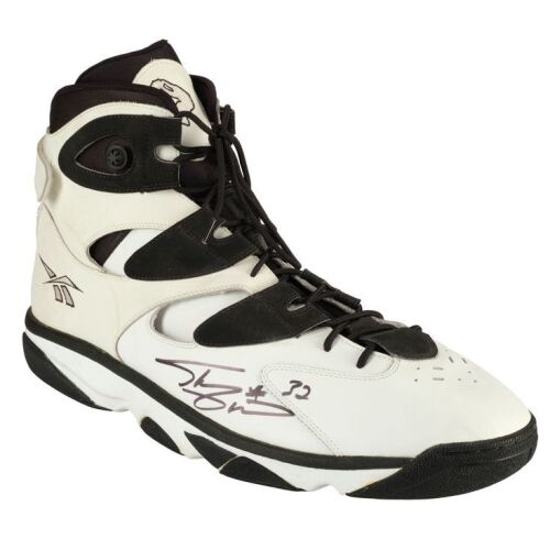 2301. Planet Hollywood Collection: Shaquille O'Neal-Autographed Reebok Shaq Attaq IV Right Sneaker ### SPORTS MEMORABILIA