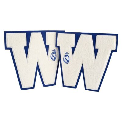 2305. Planet Hollywood Collection: Tiger Woods' Pair of Western High School Varsity Jacket Letters ### SPORTS MEMORABILIA