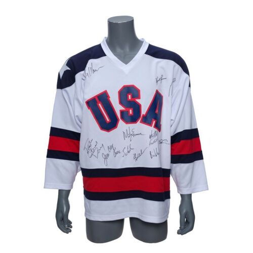 2306. Team USA Players and Cast-Autographed Team USA Jersey Replica ### MIRACLE (2004)