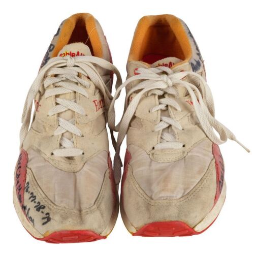 2311. Planet Hollywood Collection: Bill Rodger's Autographed Shoes ### SPORTS MEMORABILIA