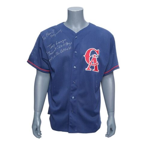 465. Planet Hollywood Collection: Tony Longo-Autographed Triscuitt Messmer's California Angels Jersey ### ANGELS IN THE OUTFIELD (1994)