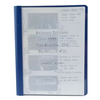 491. Printed Storyboards Folder ### BATMAN RETURNS (1992)