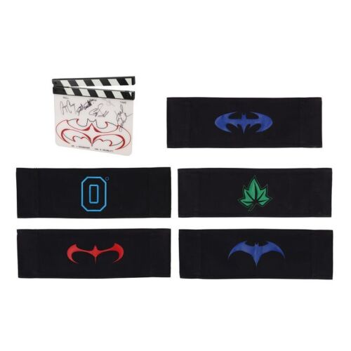 507. George Clooney, Arnold Schwarzenegger, Chris O'Donnell, Joel Schumacher and Alicia Silverstone-Autographed Clapperboard and Cast Chair Backs ### BATMAN & ROBIN (1997)