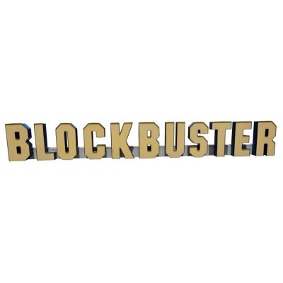 537. 15-Foot Blockbuster Video Store Sign ### BLOCKBUSTER