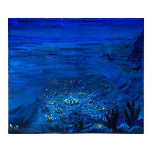 579. Hand-painted Pacifica Matte Painting ### CITY BENEATH THE SEA (1971)