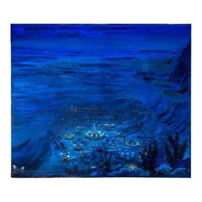 579. Hand-Painted Pacifica Matte Painting ### CITY BENEATH THE SEA (1971)