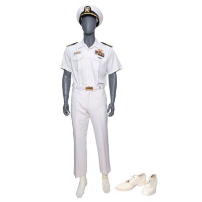 597. Captain Frank Ramsey's (Gene Hackman) Service Dress White Costume ### CRIMSON TIDE (1995)