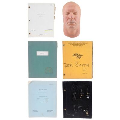 708. Dick Smith Collection: Dennis Quaid Lifecast with Smith's Collection of Personal Production Scripts ### DICK SMITH