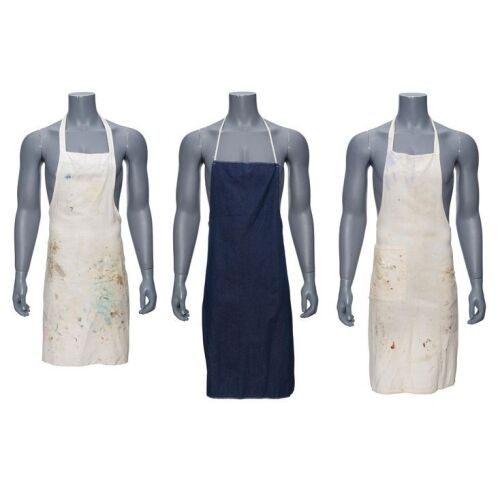 714. Dick Smith Collection: Set of Three Personal Make-Up Aprons ### DICK SMITH