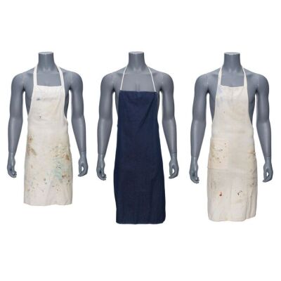 714. Dick Smith Collection: Set of Three Personal Make-Up Aprons ### DICK SMITH