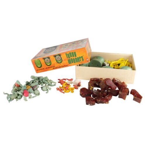 716. Dick Smith Collection: 1966 Hasbro Funny Mooners Toy Set with Box and Unproduced Monster Maker Set with Molds ### DICK SMITH