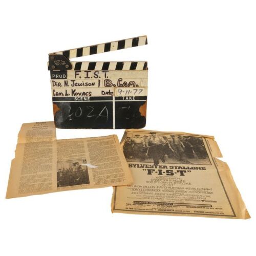 725. Joseph E. Thibo Collection: "B" Camera Clapperboard ### F.I.S.T. (1978)