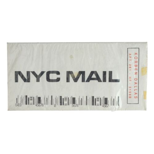 733. Planet Hollywood Collection: Korben Dallas' (Bruce Willis) NYC Mail Envelope ### THE FIFTH ELEMENT (1997)