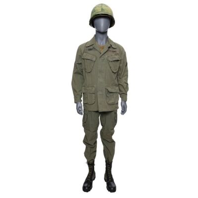 753. Forrest Gump's (Tom Hanks) US Army Fatigues Costume with Production-Made Helmet ### FORREST GUMP (1994)