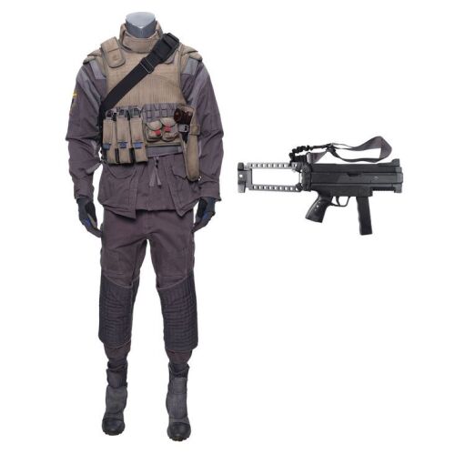 778. Togusa's (Chin Han) Complete Tactical Costume with Section 9 Submachine Gun ### GHOST IN THE SHELL (2017)