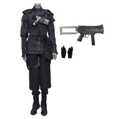 779. Ladriya's (Danusia Samal) Tactical Costume with Section 9 Pistol and Submachine Gun ### GHOST IN THE SHELL (2017)