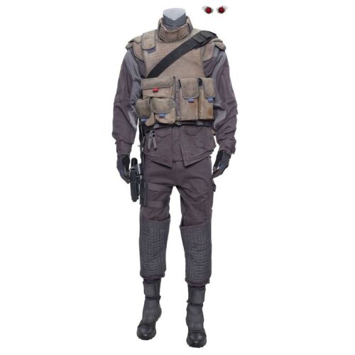 781. Borma's (Tawanda Manyimo) Complete Tactical Costume with Bionic Eyes ### GHOST IN THE SHELL (2017)