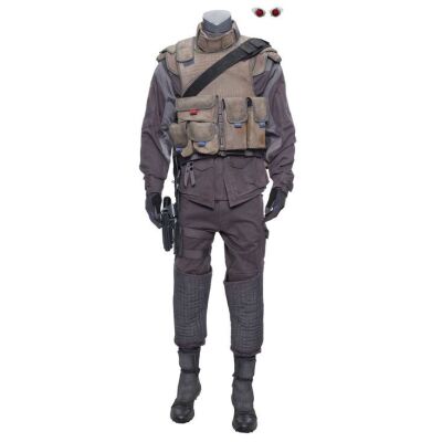 781. Borma's (Tawanda Manyimo) Complete Tactical Costume with Bionic Eyes ### GHOST IN THE SHELL (2017)