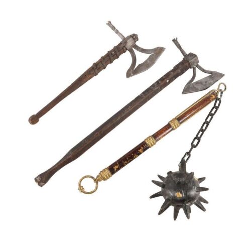 792. Glyceo the Destroyer's (Alexander Simkin) Stunt Flail and Pair of Axes ### GLADIATOR II (2024)