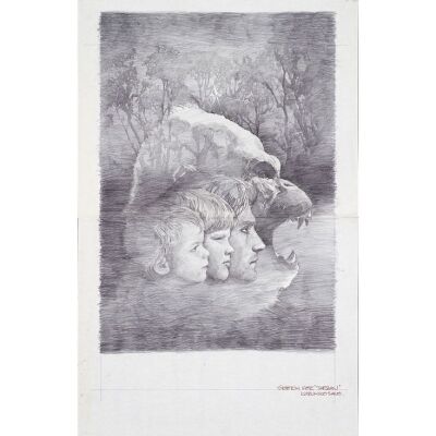 812. Hand-Drawn Kazuhiko Sano Concept Sketch ### GREYSTOKE: THE LEGEND OF TARZAN, LORD OF THE APES (1984)